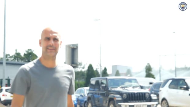 Manchester City stars return to pre-season training